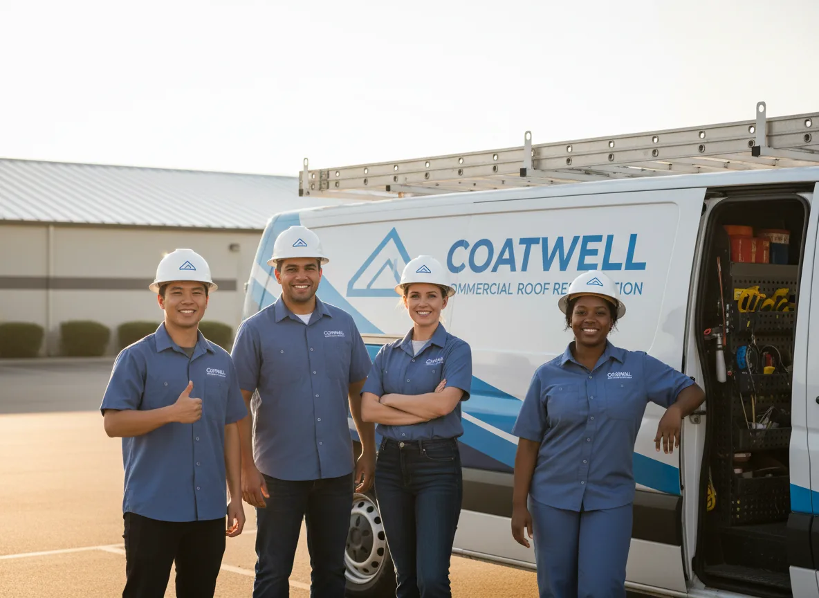 Commercial roof coating company in Winder, GA